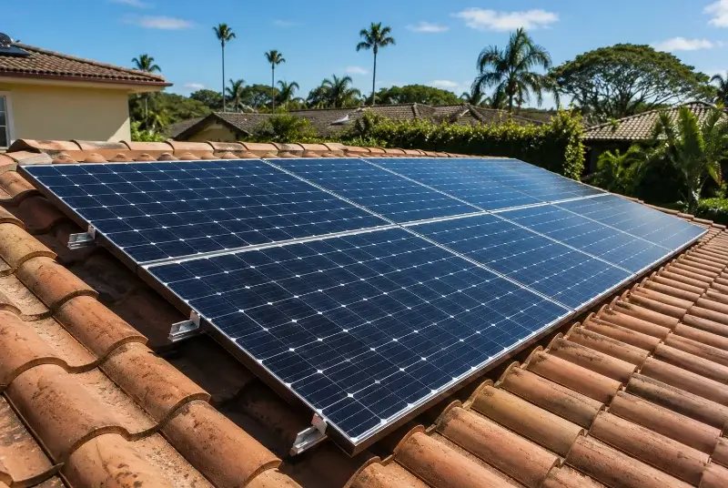 Installation de panneaux solaires à Bordes